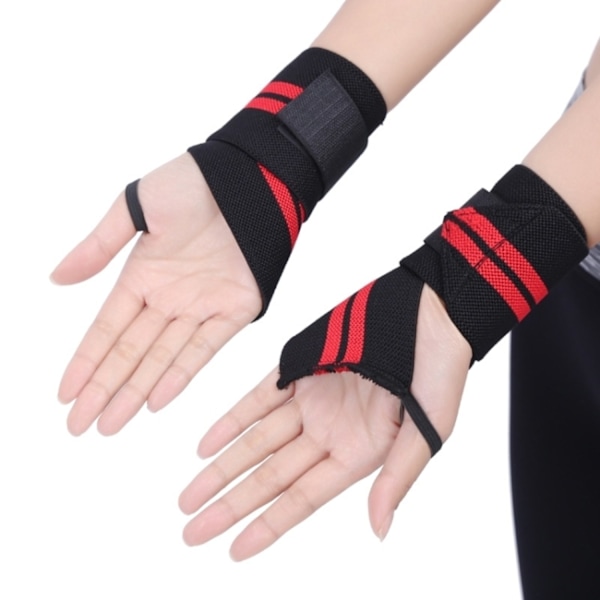 Handledsstöd, Skydd, Wrist Wraps, Svart