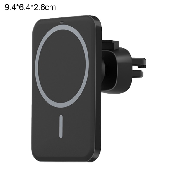 Magnetisk trådløs biltelefonlader for iPhone 14/13 Justerbar
