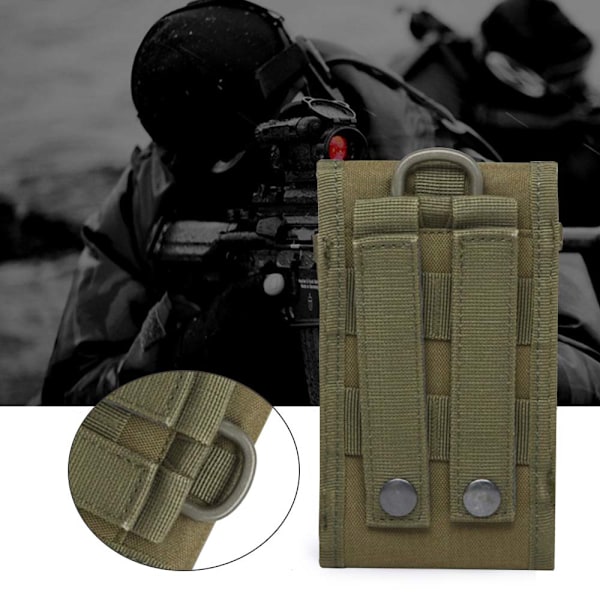 Mobiltelefonbelteveske Holster Dekselveske for Samsung Note 10 Lite, S20 Ultra, A20S, A21s, A81, A9, A8, Army Green