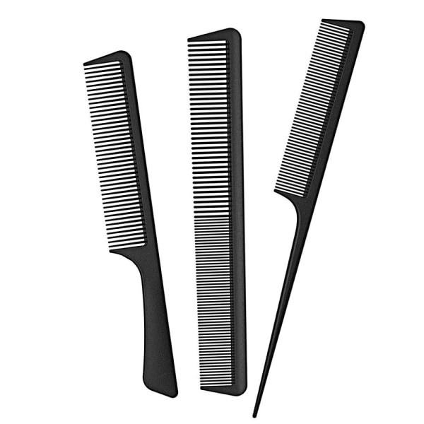 Antistatisk och värmebeständig hårkamsats för frisörer