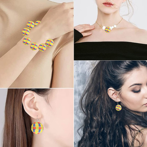 40 st silikonpärlor, DIY halsband armband pärlor för hantverksset