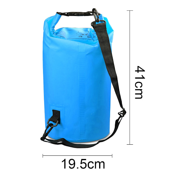 Vattentät PVC-väska, hinkväska, vattentät väska, strandflottning simväska, utomhusryggsäck, för kajakpaddling, strand, forsränning, båtliv, vandring, camping