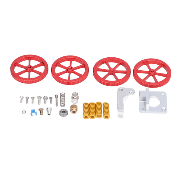 Extruder Leveling Wheel Kit Aluminum Hand Twist Nut Hot Bed Die Springs for CR10 3D Printer