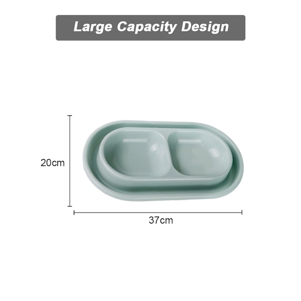 Kissojen ja koirien ruokakulhot, ruoka- ja vesikulhot pienille ja keskikokoisille koirille ja kissoille green green