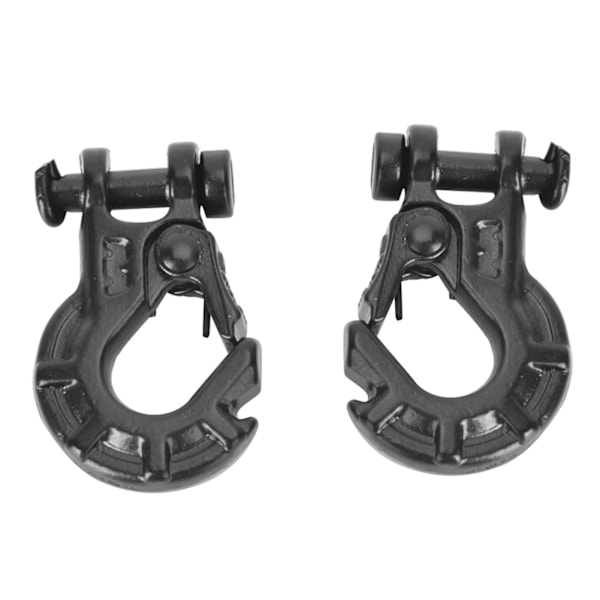 2 kpl Kaukosäädöllä Ohjattavan Auton Tarvikkeet Metallivinssin Koukku 1/10 Perävaunun Koukku RC4WD Warnille