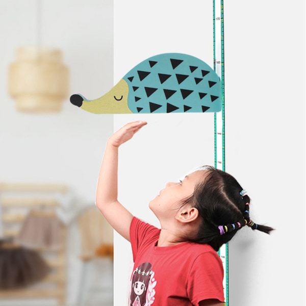 Barnehøyde veggdiagram | Peel & Stick Nursery Veggdekor for