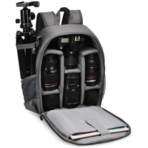 Kamera rygsæk taske Professionelt SLR SLR SLR spejlløst kamera