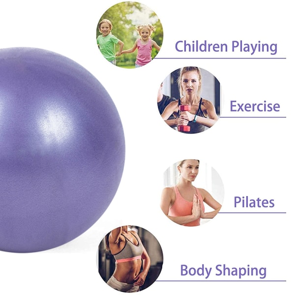 Mini træningsbold til yoga, pilates, kropsbalance