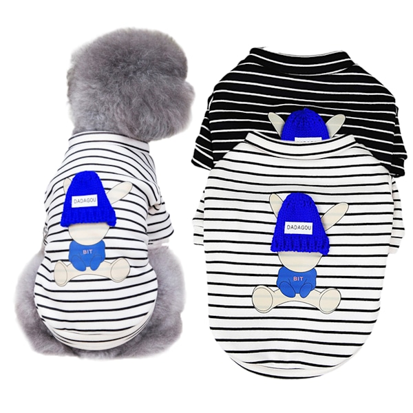 2 Pieces Pet Dog Sweater Warm Winter Puppy Pet Coat Soft Sweater Clothing for Small Dogs