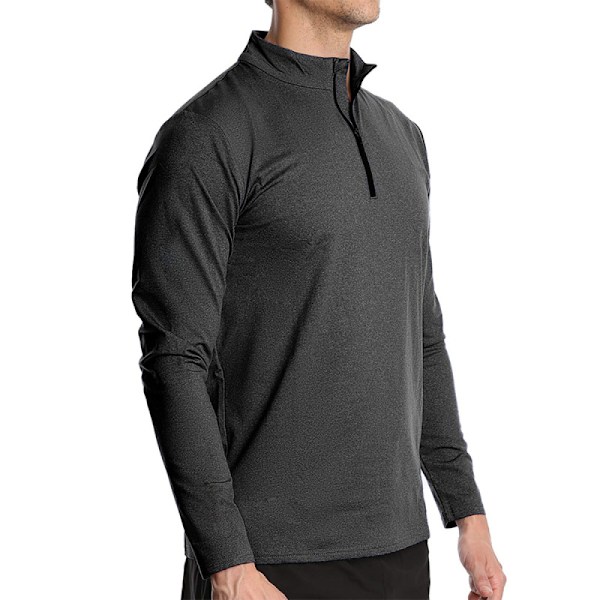 Langærmet funktionel skjorte, åndbar pullover sweatshirt