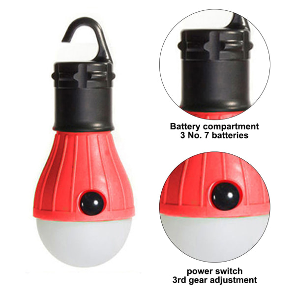 Leirintäteltta Lantern Bulb Retkeilyvarusteet retkeilyyn B