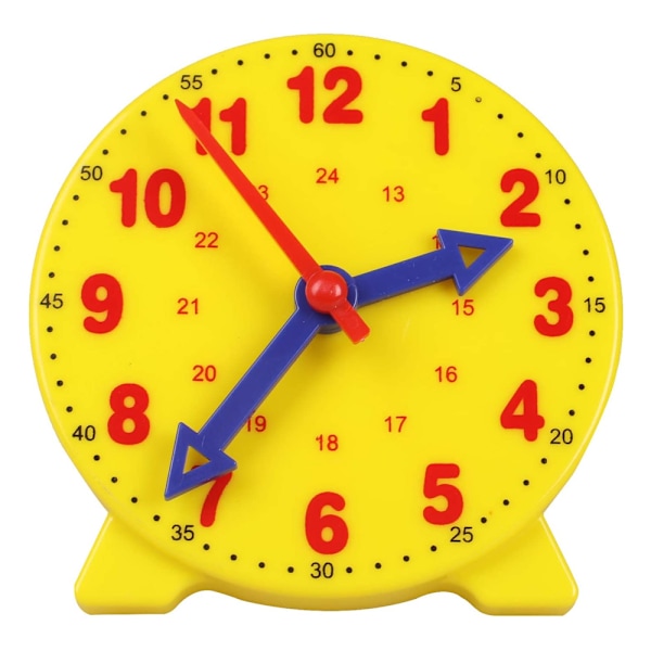 Learning clock, educational game clock, time teaching and demonstration clock model, learning resources for children in early education