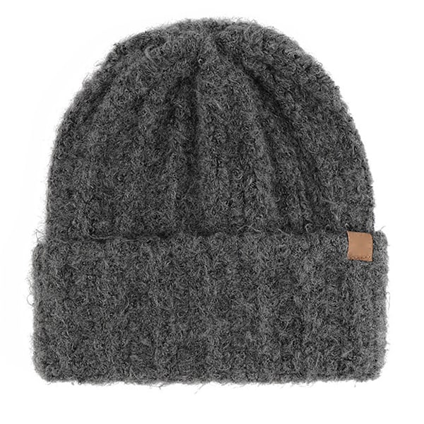 Naisten Beanie Pehmeä Neule Polyesteri Lämmin Talvi Boucle Hat Cap