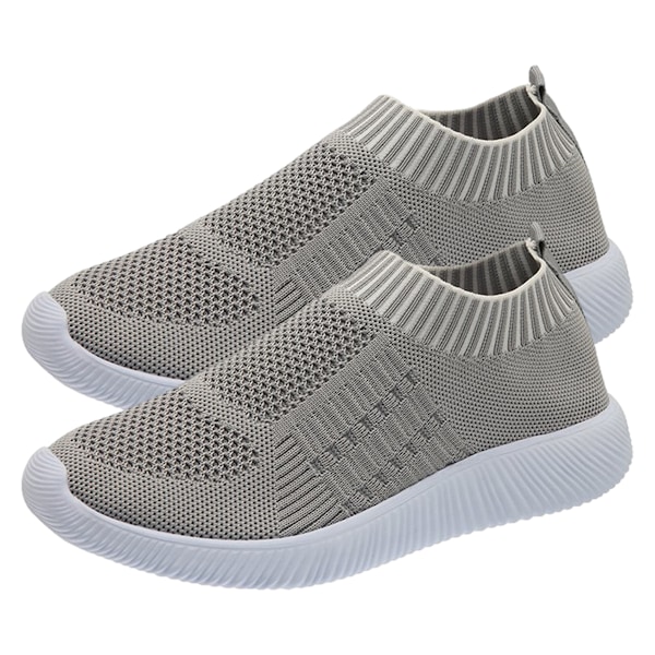 Dame Sportsko Gåsko Slip-On Casual Mesh - Komfortable Tennis Treningssko