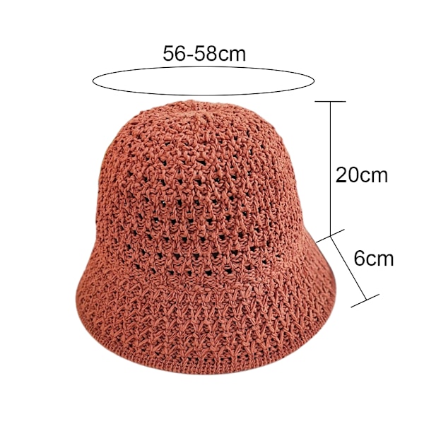 Vintage Cloche Bucket Hat Packbar Damhatt Kyrka Derby Fest Mode