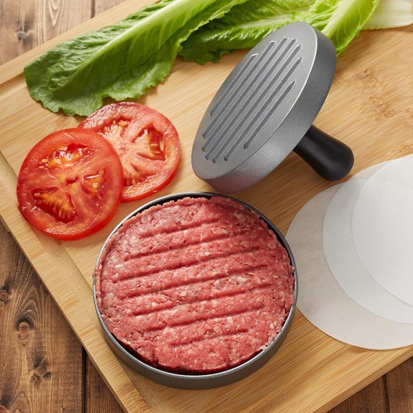 Fyldt Burgerpresse - Hamburger Patty Maker til Grillning