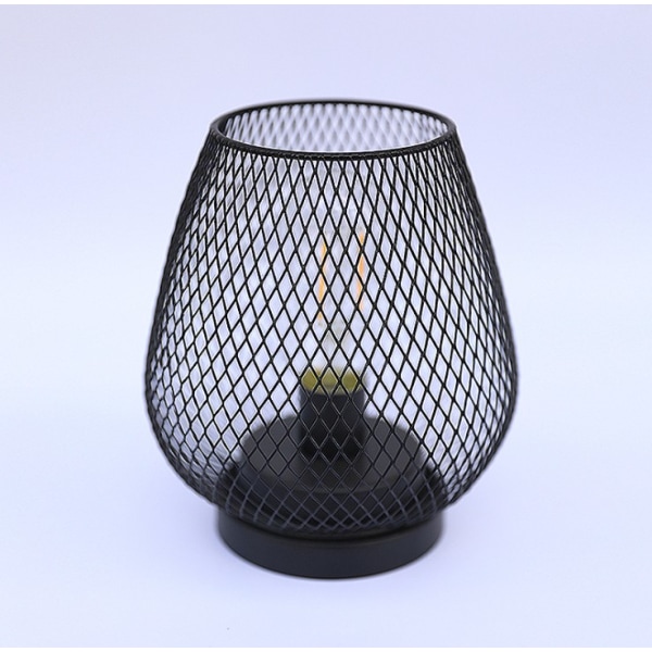 DESIGN Metal Cage LED Lantern Paristokäyttöinen Cordless Accent Li