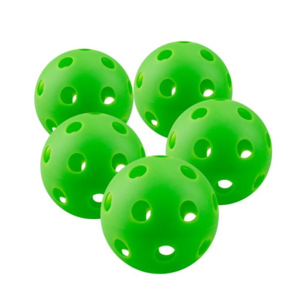 12-pakning med supermyk baseballøvelsesball Pickle Ball-plast