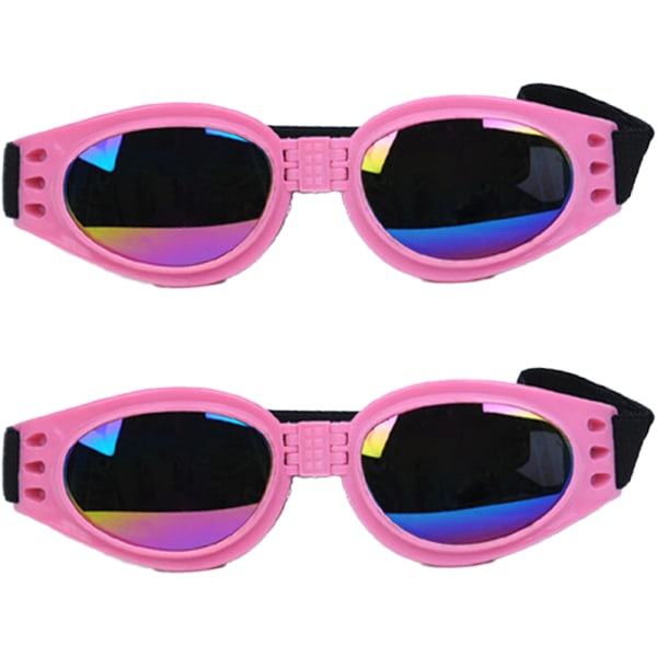 Hundglasögon Hundsolglasögon Justerbar rem för UV-solglasögon