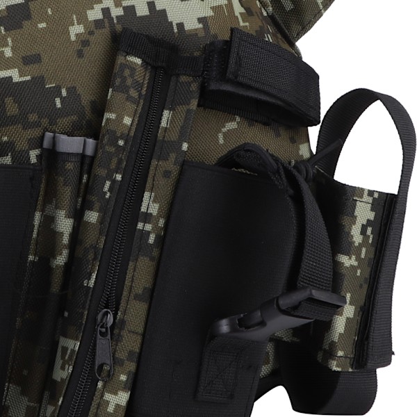 Radio Harness Chest Front Pack Pouch Holster Walkie Talkie Vest Rig Carry Bag OutdoorDeep Camouflage