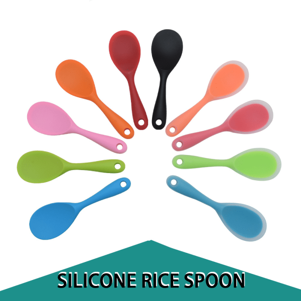 Silikoninen riisilasta keittiöväline riisilusikka