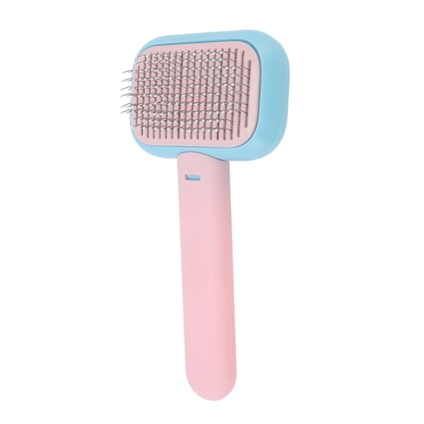 Pet Slicker Brush Self Cleaning Massage Prevent Slip Dog Cat Grooming Comb for Shedding Hair