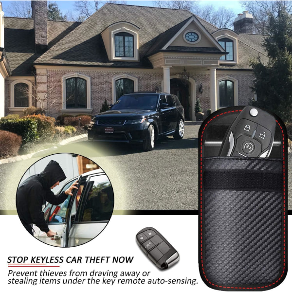 Beskyttelse Bilnøkkel, 2 stk Mini Car Key Protection Keyless Go