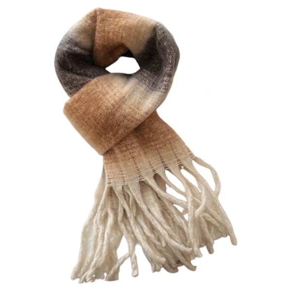 Tartan Plaid Skarp Stor Ternet Skarp Cashmere Tyk