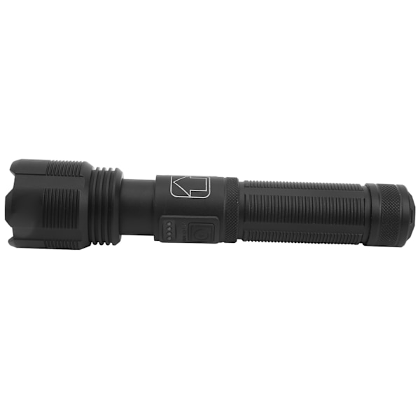 XHP50 Lommelykt Zoom Strømvisning USB-lading Sterk Lysstyrke Lommelykt Utstyr