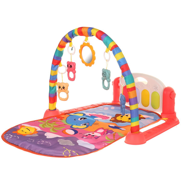 3 in 1 Baby Crawling Play Mat Soft Fitness Activity Gym Musical