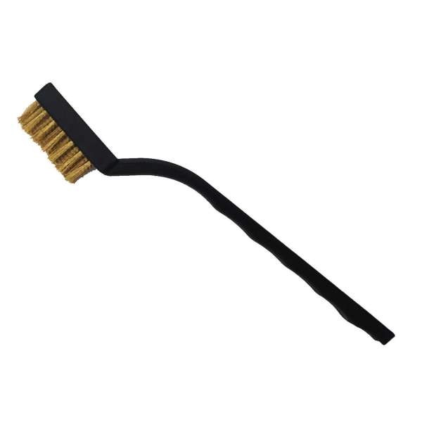 Mini Brass Wire Brush ,Set for Cleaning Welding Slag and Rust,6