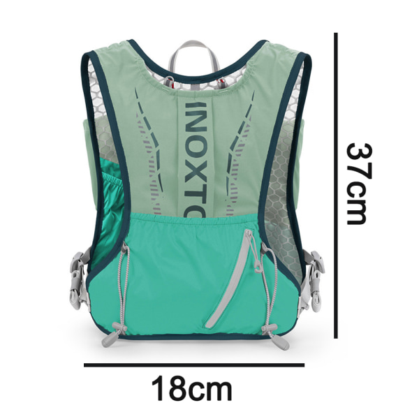 Lättvikt Slim Running Backpack Bröstkors midja komfort passform