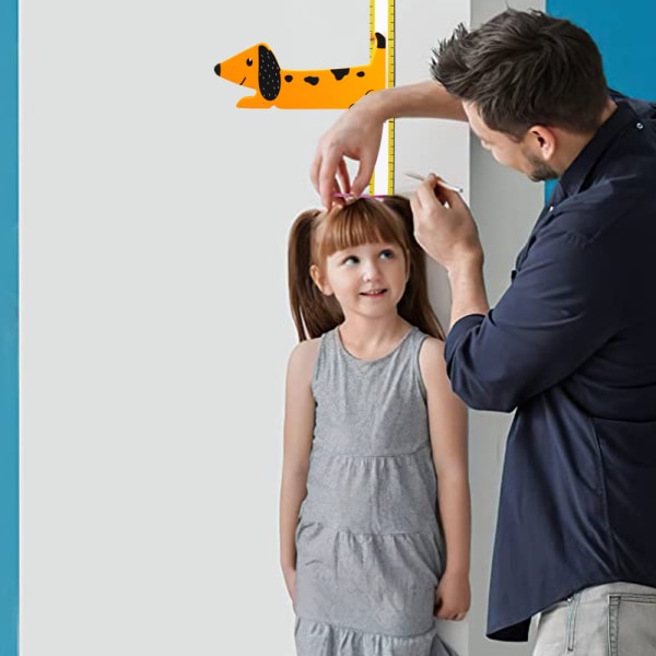Barnehøyde veggdiagram | Peel & Stick Nursery Veggdekor for