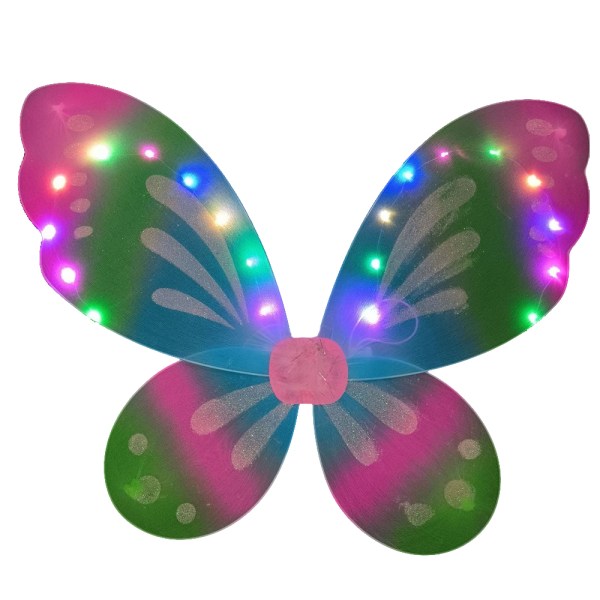 LED pukeutua siivet vilkkuvat enkelin siivet syttyvät perhonen