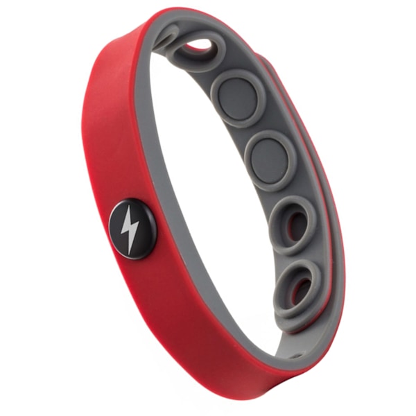 Silicone Anti Static Wristband Soft Wireless Release Negative Ions Silicone Sports Wristband for Men Women Red