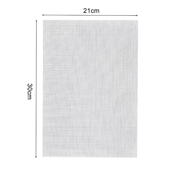 Ruostumattomasta teräksestä valmistettu hyönteisverkko 20 mesh - 30x21cm metalliverkko tuuletusta varten (3 kpl)