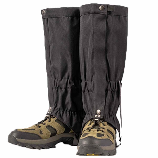 Leg Gaiters HIGH-PERFORMANCE Hunting Gaiters, Waterproof Hiking Gaiters with Upgraded Rubber Foot Strap, Adjustable Snow Boot Gaiters