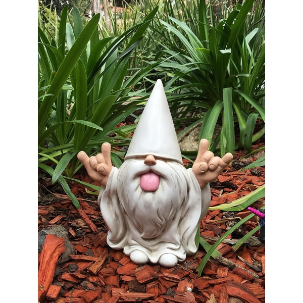 Rocker Gnome-Will Rock Your Fairy Garden och Garden Gnomes 10