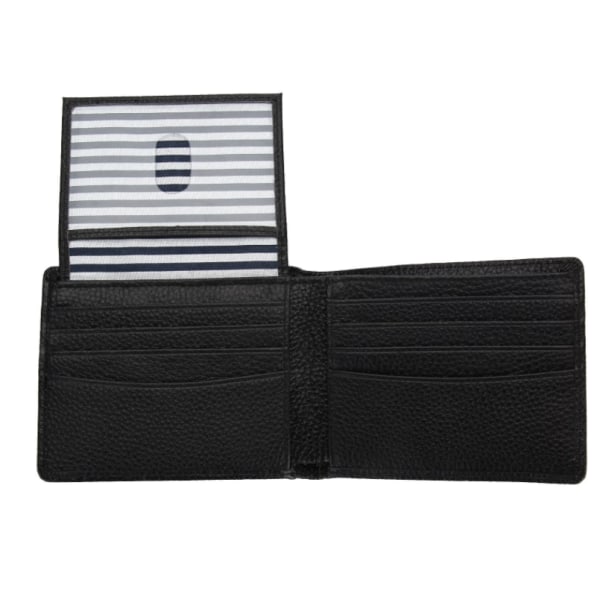 Ohut RFID-lompakot miehille - aitoa nahkaa oleva tasku, kaksiosainen etutasku