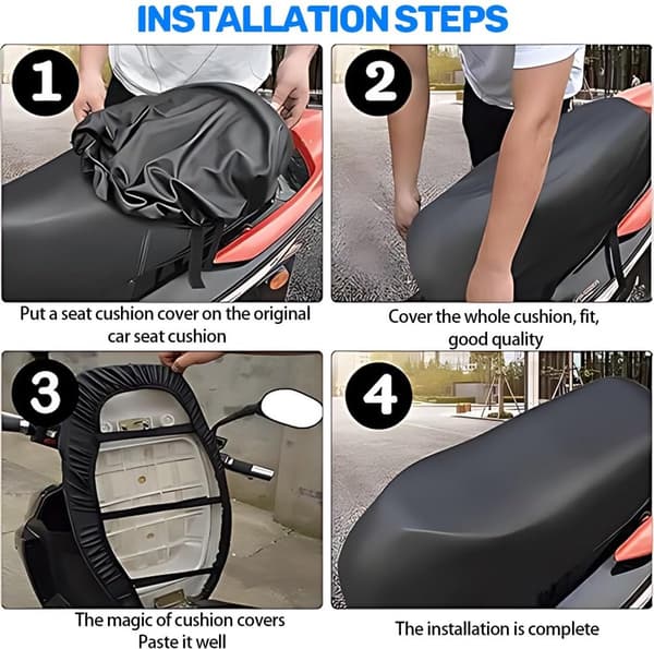 Motorcykelsits set i ett stycke - Motorcykelsitsöverdrag - 60×80cm