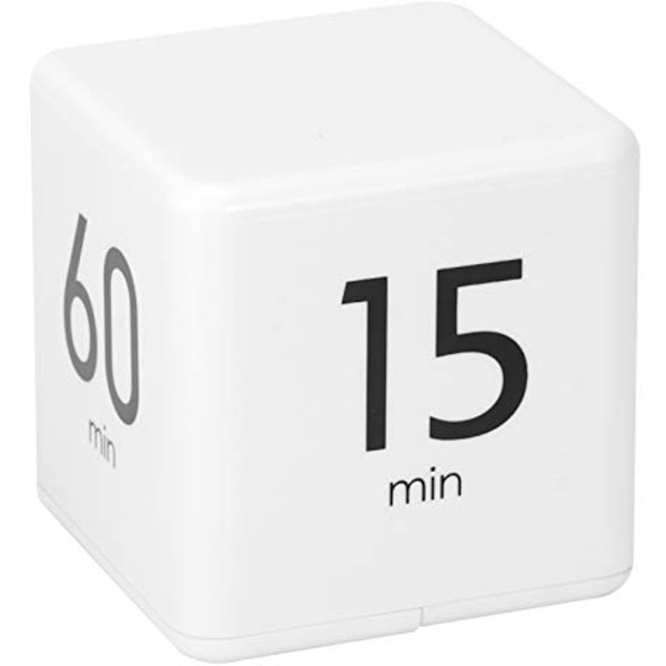 ING Multifunktionstimer med Gravitationssensor, Lätt att Bära, Pomodoro Timer, Lättvikt, Tyst Drift, Digital Timer, Skaka