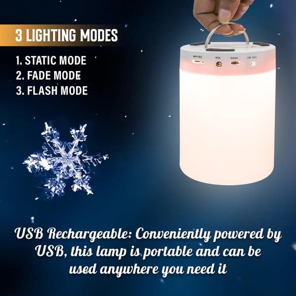 Fargerik LED-stripe Bluetooth-høyttaler - Trådløs - USB-lading - Berøringskontroll - Dimbar - Nattlys - Campinglys - Hagelys