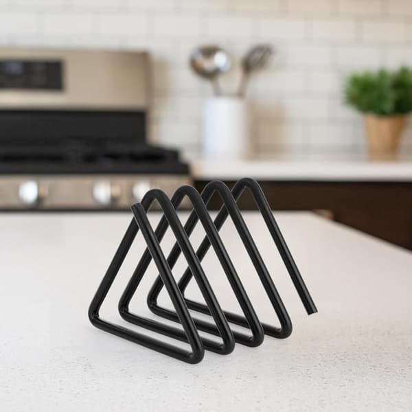 ING Skärbräda förvaringsställ - 9,2 x 9,2 cm - Displayställ - Svart