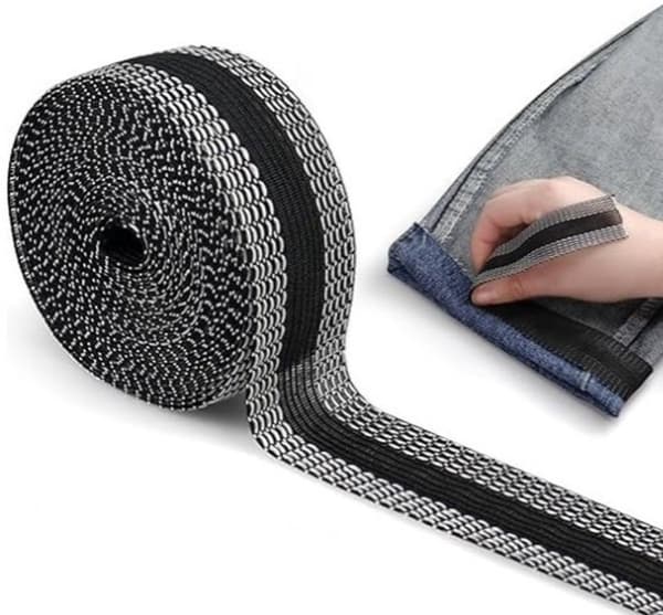 ING Stryktejp - 10 meter lång och 2,5 cm bred fålltejp - gardintejp
