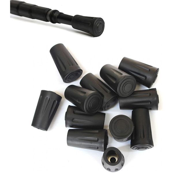 Käppskydd - 11mm innerdiameter - 12 paneler - Svart