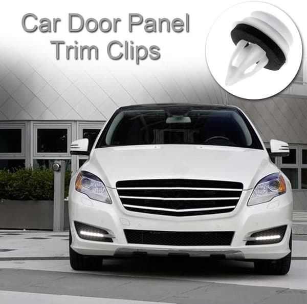 ING Interiør trim clips - 100-styks pakke - Fastgørelsesclips - Dør trim paneler - Plastmateriale