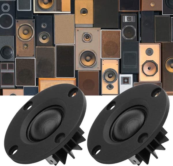ING 2-pak 2 tommer HIFI-højttaler til lydsystemer, 6Ω 30W, diskant effektforstærker, horn
