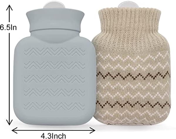 ING 320ml Vattenflaska med Stickat Överdrag för Smärtlindring
