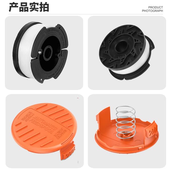 Black+decker A6481 Spole + 6-pakning Tråd for Reflex StrimmerBY