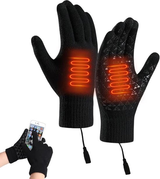 ING USB Opvarmede Handsker - Fuld-Finger Elektriske Opvarmede Handsker - Vinter Varme Handsker